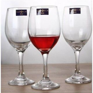 BỘ 6 LY THUỶ TINH UỐNG RƯỢU VANG 410ML GL3011 (T8)