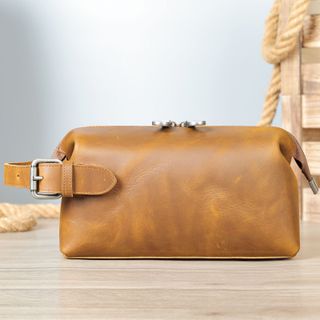 Ví cầm tay nam da bò thật 3022