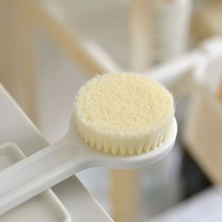 Cây bông tắm chà lưng hai mặt hình Măng Cụt mềm mại dễ thương - Cây bông tắm chà lưng Măng Cụt giá sỉ