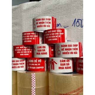 Băng keo hàng dễ vỡ, quay video đóng hàng giá sỉ