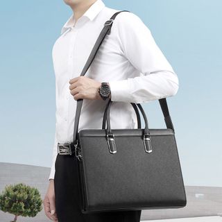 Túi xách công sở nam da bò thật SE9832