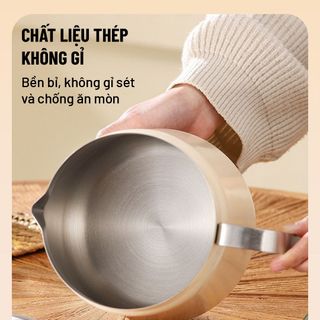 Nồi chiên inox tráng men đa năng 2L Sten Factory - FRY-GS2L
