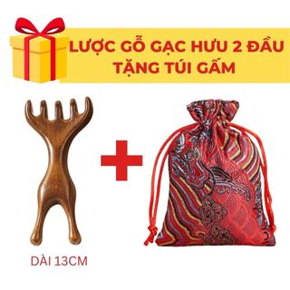 Lược gỗ massage đàn hương