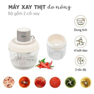 MÁY XAY THỊT 2 CỐI ĐA NĂNG SEKA SK-2287