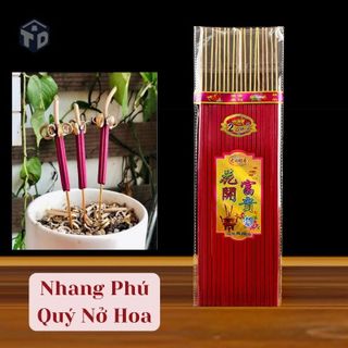 Nhang nở hoa 39cm đỏ