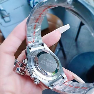ĐỒNG HỒ NAM SIÊU CẤP RÔLET BẠC FULL XOÀN AUTOMATIC