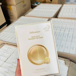 Hộp 10 miếng nạ vàng 24k JM