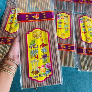 Nhang nở hoa 33cm NÂU