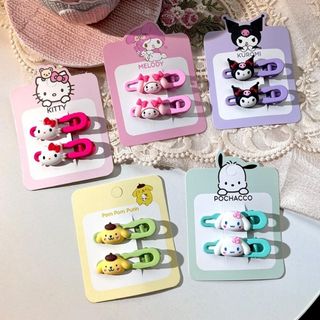 Set 2 kẹp tóc mỏ vịt 1021