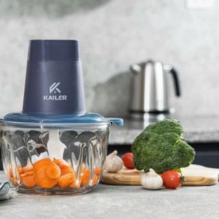 MÁY XAY THỊT KAILER CỐI THỦY TINH KL-007