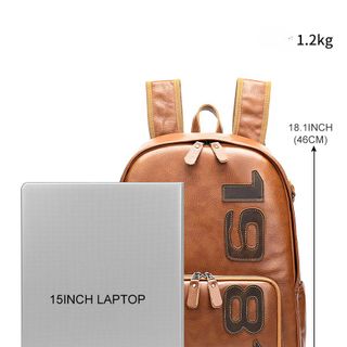 Balo laptop nam da bò thật 2299