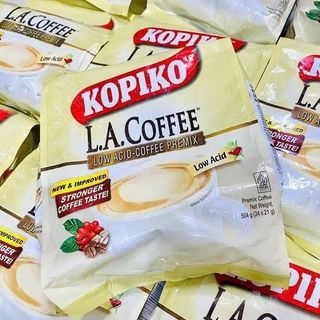 Cà Phê Kopiko Low Axit 504gr Date T1/2026 (Thùng 24 Bịch x 24 gói)
