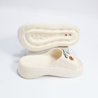 Dép Quai Ngang Nữ Hình Gấu Cute – Đế Cao, Mang Êm Chân, Thoáng Khí, Mẫu Theo Trend - Mã 9611+245