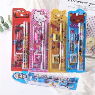 Set Bút Chì Cục Tẩy Cho Bé
