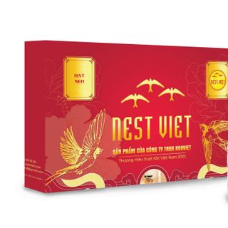 YẾN HẠT SEN 3GR HỘP 6 HỦ - NESTVIET