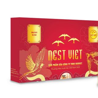 YẾN NHÂN SÂM 3GR HỘP 6 HỦ- NESTVIET