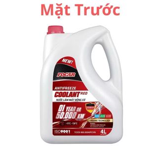 NƯỚC LÀM MÁT ĐỘNG CƠ TIÊU CHUẨN - MÀU ĐỎ