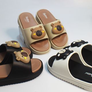 Dép Quai Ngang Nam, Nữ Hình Thú 3D Đáng Yêu – Đế Cao Êm Chân – Mẫu Hot Trend Unisex - Mã: 513+1