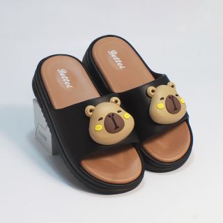 Dép Quai Ngang Nam, Nữ Hình Thú 3D Đáng Yêu – Đế Cao Êm Chân – Mẫu Hot Trend Unisex - Mã: 513+1