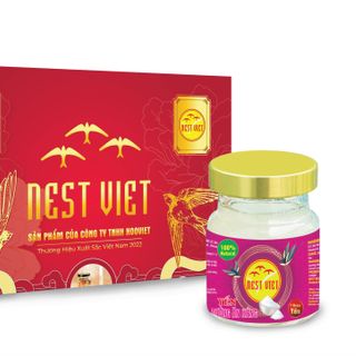 YẾN SÀO ĐƯỜNG ĂN KIÊNG 3GR HỘP 6 HỦ - NESTVIET