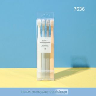 Set 4 bàn chải Nhật Bản du lịch