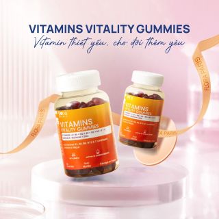 COMBO 2 HỘP KẸO DẺO VITAMINS VITALITY GUMMIES 120 VIÊN