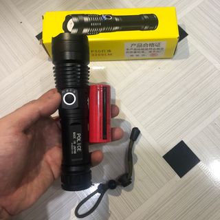 ĐÈN PIN SIÊU SÁNG POLICE P50 HỘP VÀNG