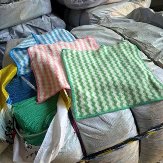 Set 100 Cái Khăn Lau Đa Năng Mix Màu 25 x 25