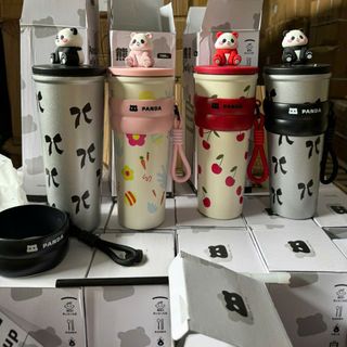 Bình Đựng Nước Inox Gấu 710ml