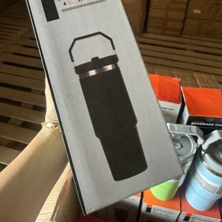 Bình Giữ Nhiệt Inox Màu Trơn Có Quai 900ml