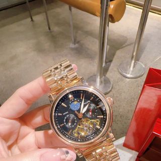 SALE BỎ MẪU ĐỒNG HỒ NAM TRUNG CẤP FATEK DÂY THÉP SỐ VẠCH AUTOMATIC