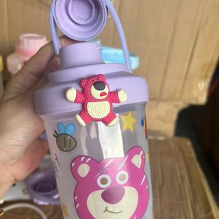 Bình Đựng Nước Nhựa 600ml Mix Màu