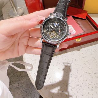 SALE BỎ MẪU ĐỒNG HỒ NAM TRUNG CẤP FATEK DÂY DA SỐ VẠCH AUTOMATIC