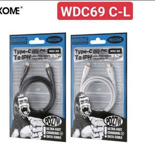 Cáp sạc wekome wdc69 typec to lighting