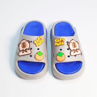 Dép Trẻ Em Sticker Capybara Hot Trend – Dép Cao Su EVA Êm Chân, Đế Dày Chống Sốc, Hàng Nhập Khẩu 100% - Mã A01-157