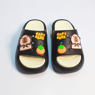Dép Trẻ Em Sticker Capybara Hot Trend – Dép Cao Su EVA Êm Chân, Đế Dày Chống Sốc, Hàng Nhập Khẩu 100% - Mã A01-157