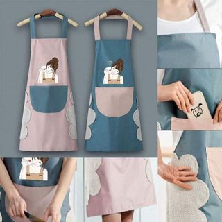 Tạp dề hình cô gái
