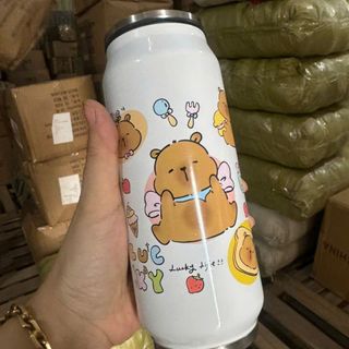 Bình Đựng Nước Inox Hình Ngộ Nghĩnh 500ml