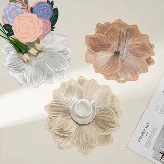 THẢM LÓT BÀN ĂN DECOR HÌNH HOA