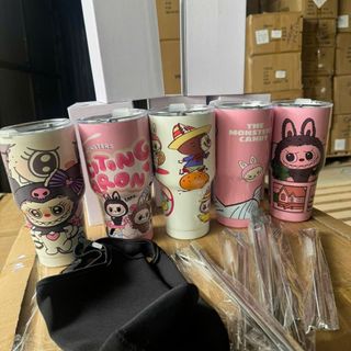 Ly Đựng Nước Giữ Nhiệt Thái 900ml Kèm Ống Hút Phụ Kiện