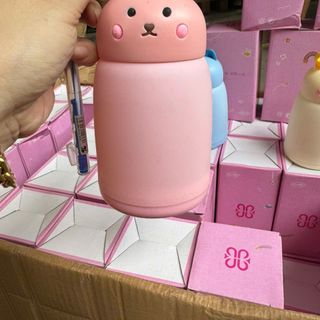 Bình Đựng Nước Thủy Tinh Bọc Nhựa 400ml