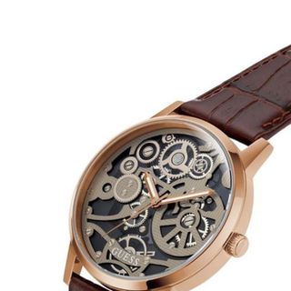 ĐỒNG HỒ NAM CAO CẤP GUET GW0570G DÂY DA MẶT GIẢ CƠ