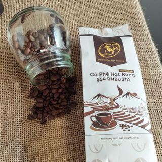 CÀ PHÊ HẠT RANG NGUYÊN CHẤT S54 ROBUSTA