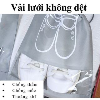 Túi Đựng Giày Dép Du Lịch, Quần Áo, Đồ Dùng Cá Nhân Chống Nước Chống Bụi Bẩn