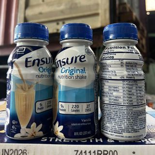 Sữa Nước Ensure 237ml (Thùng 30 Chai)