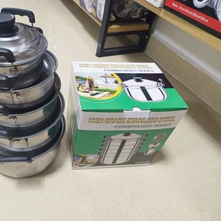 Bộ nồi 5 món High Grade Stainless Steel