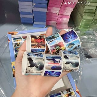 Sticker cuộn tung tung AMX-9969