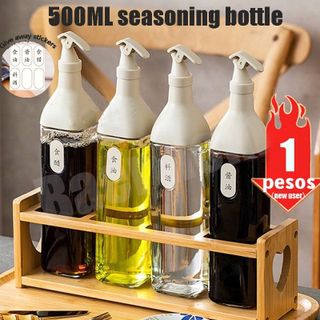 Chai đựng dầu ăn S500 có nắp 500ml
