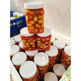 Trứng cút ngâm tương hủ 50 trứng (giao tphcm)