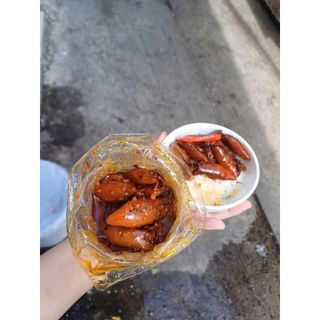 Mực sữa rim tỏi ớt hủ 500gr (giao hoả tốc)